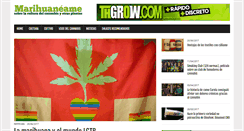 Desktop Screenshot of marihuaneame.com